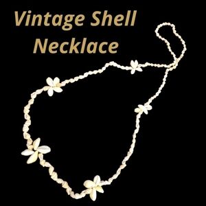 VINTAGE Puka Shell Necklace 20"